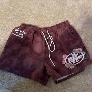 Women's Burgundy Shorts
